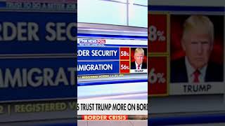 87% of voters are concerned about the situation at the border, 'emergency' or a 'major problem'