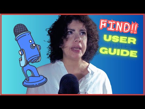 How to set up a blue yeti mic |PDF User Guide