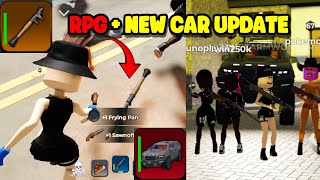 STOLE A RPG + NEW CAR UPDATE [REZVANI] | BLOCK SPIN