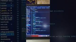 A frontend developer project #webdesign #coding @Naveen08vlog #programming javascript and css
