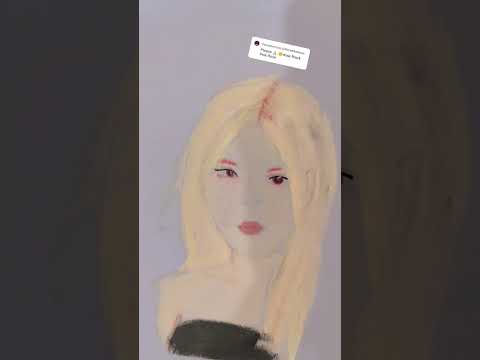 Drawing BLACKPINK Rosé #kpop #blink @roses_are_rosie  hope you like it #rose my bias