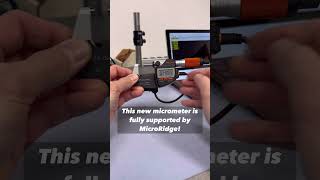 MicroRidge fully supports the new QuantuMike from Mitutoyo. #precisionmeasuring #metrology