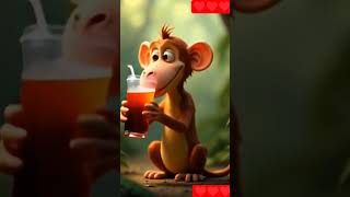 monkey viral AI video #viralcontent #newtweet #viralcontent