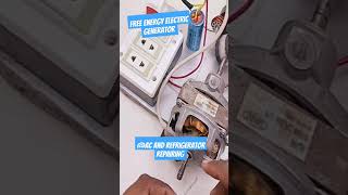 Free energy electric  generator 2025.💡#electrician #generator #viralclips #motor #tips #battery #diy