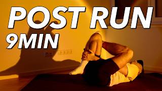 9 MIN DAILY POST RUN STRETCH - Evening full body routine