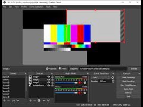 How To Crop Cut Screen Capture  on OBS Studio