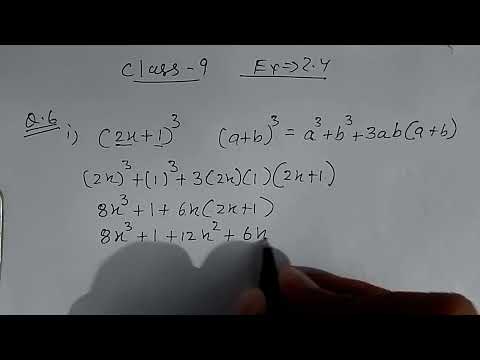 CLASS 9 maths , CHAPTER - 2 , EXERCISE 2.4 ,Q-6, POLYNOMIALS | MATH | NEW NCERT
