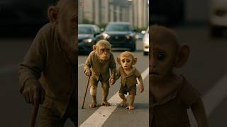 poor baby monkey rio father emotional 😭 story ❤️