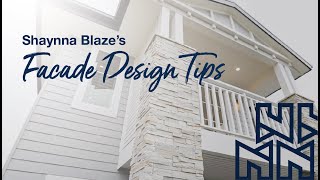Shaynna Blaze | How to choose facade materials for your new home