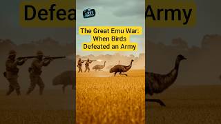 The Great Emu War: When Birds Defeated an Army | #ytshorts #GreatEmuWar #HistoricalDocumentary