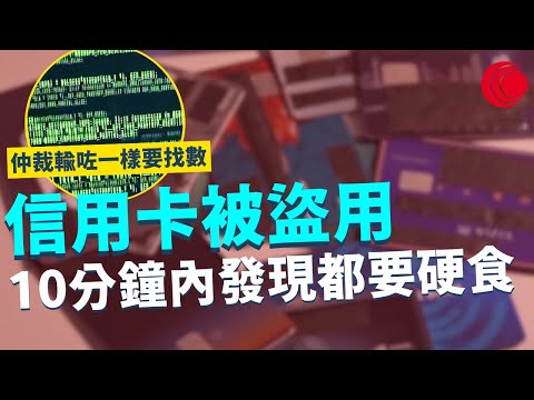 一線搜查｜信用卡被盜用 10分鐘內發現都要硬食 不服判決可以俾600美金仲裁 輸咗一樣要找數｜736集 ｜有線新聞 黃愷怡 利穎怡｜ #一線搜查 ｜HOYTV 77台 #hoytv