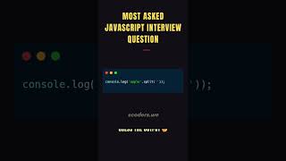 Most Asked Fresher Interview Question 👩‍💻✨ #shorts