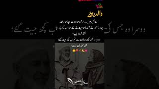maa baap 🤲❣️🥀#urduquotes #maabaap #short #ytshorts #viral #islamicstatus #urdupoetry ...