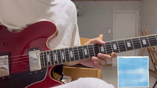 전진희 - 비가 오는데 기타 솔로 (Jeon Jin Hee - Rainning guitar solo making)
