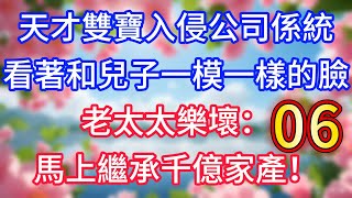 【06】天才雙寶入侵公司係統，看著和兒子一模一樣的臉，老太太樂壞：馬上繼承家業！#故事 #人生哲理