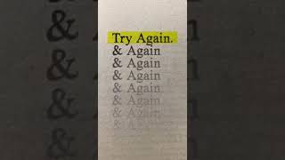 Try Again & Again #study #studymotivation #hsc2025 #hsc