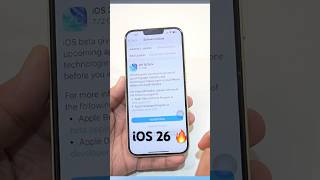How To Download And Install iOS 26 Beta | Easy Method #Shorts