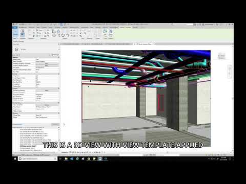 REVIT VIEW TEMPLATE for ARCHITECTURE + COLLABORATION DEMO VIDEO  041119
