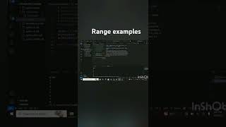 #range #pythontutorial #python #pythonproject
