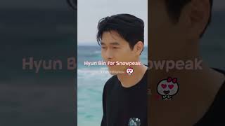 Hyun Bin's latest video ad for Snowpeak 😍 #玄彬 #hyunbin