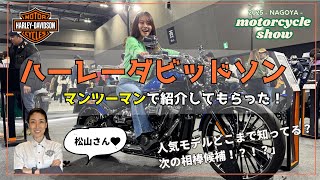 ハーレーでマンツーマン紹介してもらってきた！in2025名古屋モタサイ｜Harley-Davidson【motovlog】