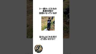 農業体験をするトー横キッズに関するうんちく