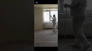 New wall paint technique #wallpainting #homepaint
