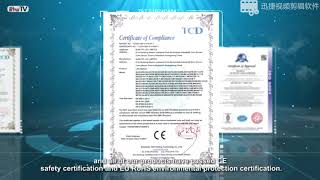 CE & RoHS certificates
