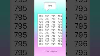 Find The Different 795 #odd #mathodd #spotthedifferencegam #mathgames