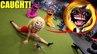 I CAUGHT MISS DELIGHT AT THE GYM! (POPPY PLAYTIME CHAPTER 3)