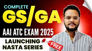 COMPLETE GS/GA FOR AAI ATC EXAM 2025 | 10/10 STRATEGY | LAST 2 WEEKS TARGET #aaiatc2025