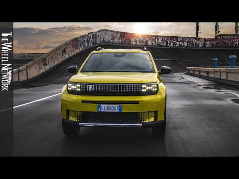 2025 Fiat Grande Panda La Prima Electric | Limone Yellow | Driving, Interior, Exterior