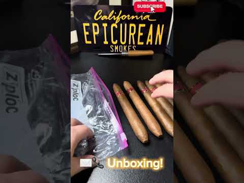 ✉️📞 Unboxing Cuban Cigars #epicureansmokes #cubancigars #mailcall