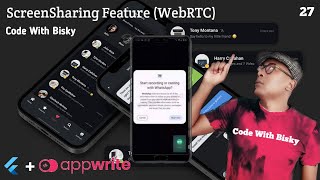 27. Mastering Real-Time Collaboration: Flutter WebRTC Screen Sharing Guide (iOS & Android)🔴📺