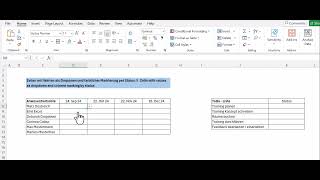 Learning with Matz - Excel - Dropdown fields coloured by cell value