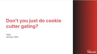 Cookie cutter cytometry gating IS for dummies