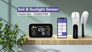 Wi-Fi Soil Moisture Meter, Plants Humidity Meter, for Gardening (Sub-Device, Need to Pair with Hub)