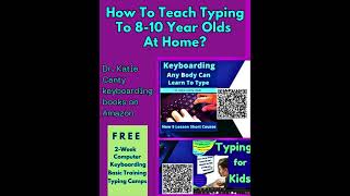 How to teach typing to 8 and 10 year olds at home #homeschooling #typing #backtoshool #techclass