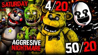 Can YOU BEAT 4 FNAF GAMES at the SAME TIME?