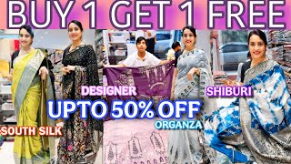 BIGGEST SAREE SALE IN DADAR – FESTIVE OFFER CHEAPEST SAREE MARKET MUMBAI Paithani, Bandhani, Patola