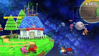【スマブラSP】天才戦略家のリトルマック、攻撃すらすることなく相手を倒す