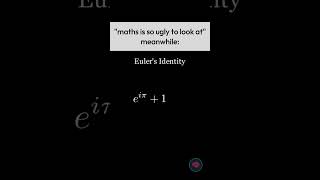 euler's identity 🥵     #math #mathematics #manim #animation #euler #mathshorts #formula #mathvideos