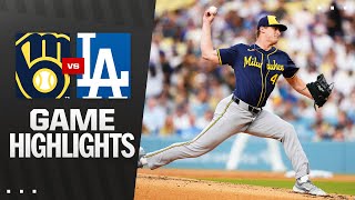 Brewers vs. Dodgers Game Highlights (7/19/25) | MLB Highlights