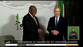 Ramaphosa to attend G7 Outreach Summit