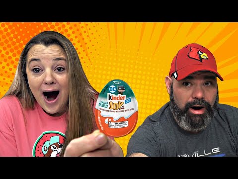 Funko Pop X DC Kinder Eggs – Can We Get Them All?!