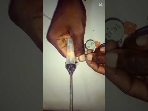 Motor spinning motor = electricity?! ⚡️ Watch this energy experiment! #DIYPower #MotorMagic #Science
