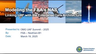 Modeling the FAA's National Airspace System: Linking UAF with the Enterprise Data Architecture