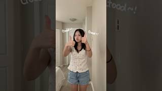 캐나다 유학생의 여름 룩북 . . 🍉🐰 #shorts #lookbook #ootd