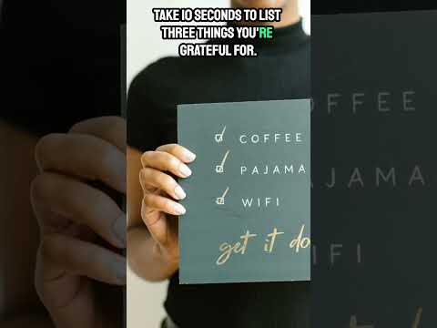 ✨ Transform Your Day with Gratitude: 10-Second Fix! 🙏 #Shorts