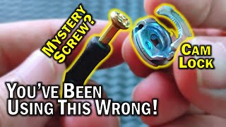 How Cam Locks Work in Flat-Pack Furniture | Camlock Screw Tutorial